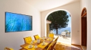 outdoor dining area