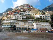Amalfi vista in prospettiva