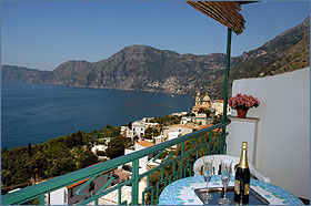 amalfi coast: villa for rent in praiano