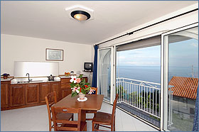 amalfi coast: villa for rent in praiano