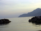 Il mare della Costiera Amalfitana