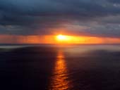Costiera Amalfitana, tramonto sul mare
