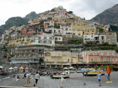 Positano, vista dal mare