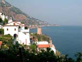 Praiano, villa sul mare