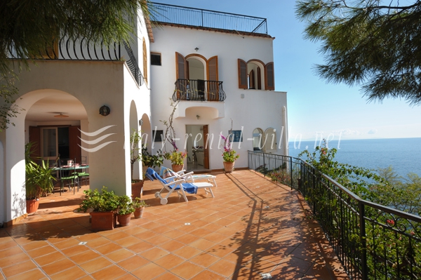 Villa in affitto Praiano Villa Gisa, affitto appartamenti per vacanze Praiano: Villa Gisa, vacanze Costiera Amalfitana