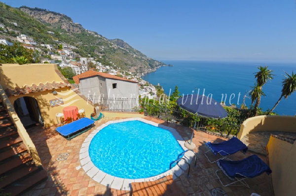 Praiano villas for rent Villa Marianna, apartments vacation rentals Praiano: Villa Marianna holiday in Amalfi Coast