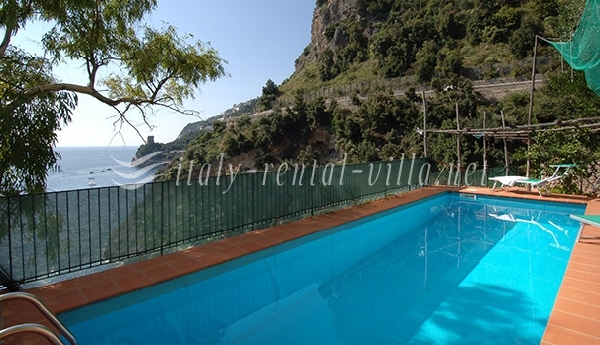 Villa in affitto Praiano Villa del Fiordo, affitto appartamenti per vacanze Praiano: Villa del Fiordo, vacanze Costiera Amalfitana