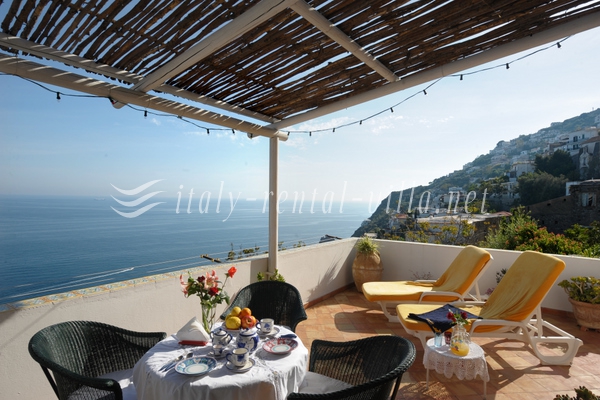 Praiano villas for rent Casa Elisabetta, apartments vacation rentals Praiano: Casa Elisabetta holiday in Amalfi Coast